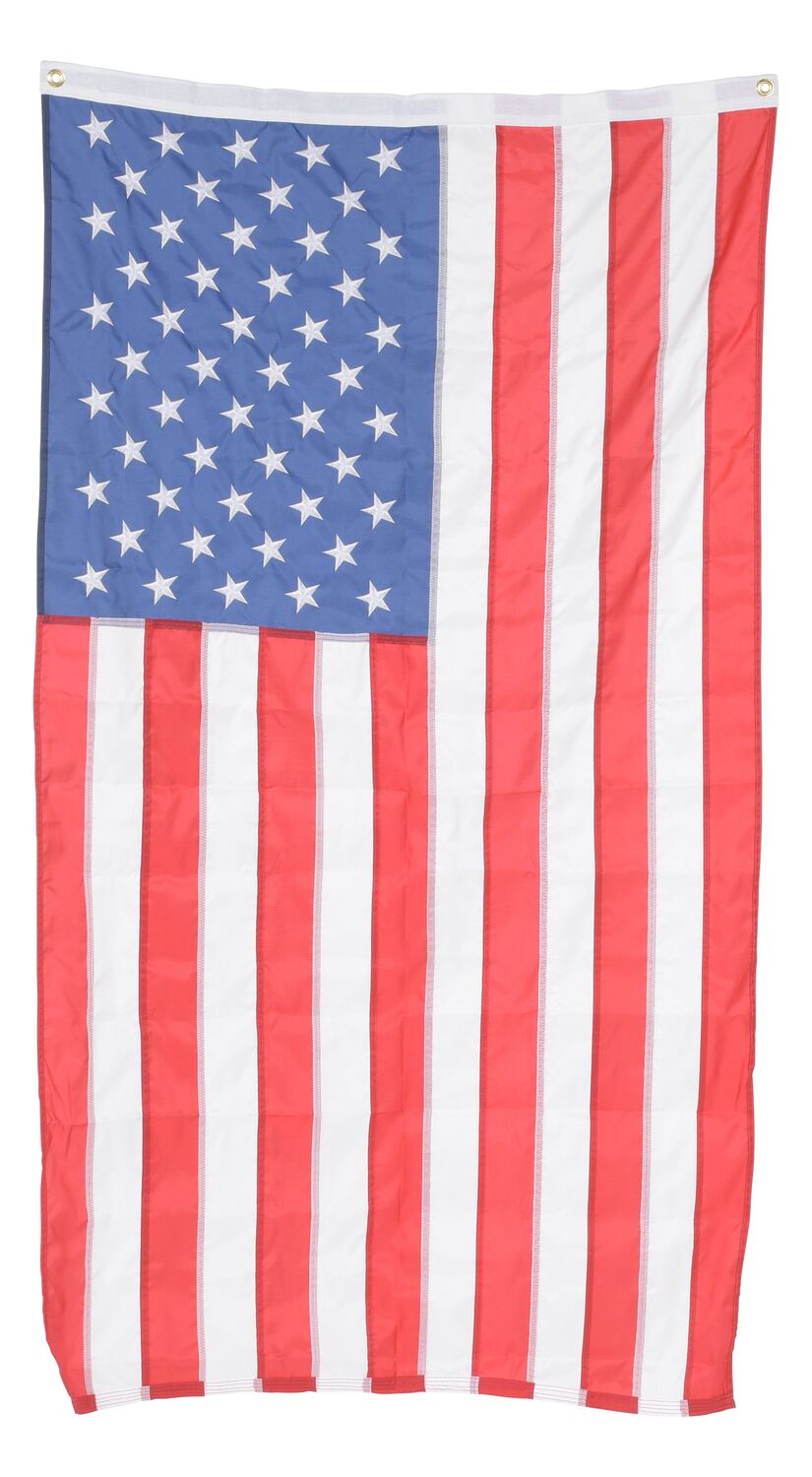 Vestil AFL-25 Nylon United States Flag 4 Height 6' Width 4' Height Vestil Manufacturing Corp 6 Width 