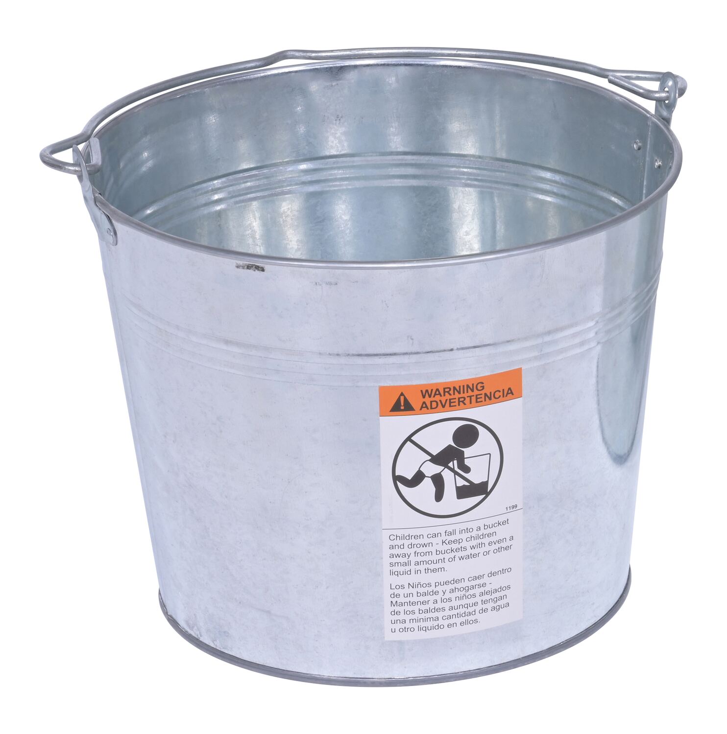 Galvanized, Stainless Steel, & Bronze Buckets (BKT) - Product