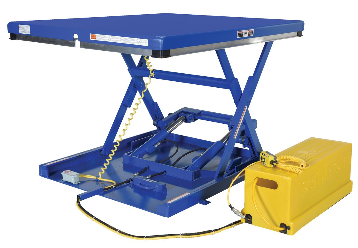 Vestil EHLTX-6060-2-39 Low Profile Electric Lift Table 2000 lb 3.25 Height Vestil EHLTX-6060-2-39 Low Profile Electric Lift Table 2000 lb 3.25 Height