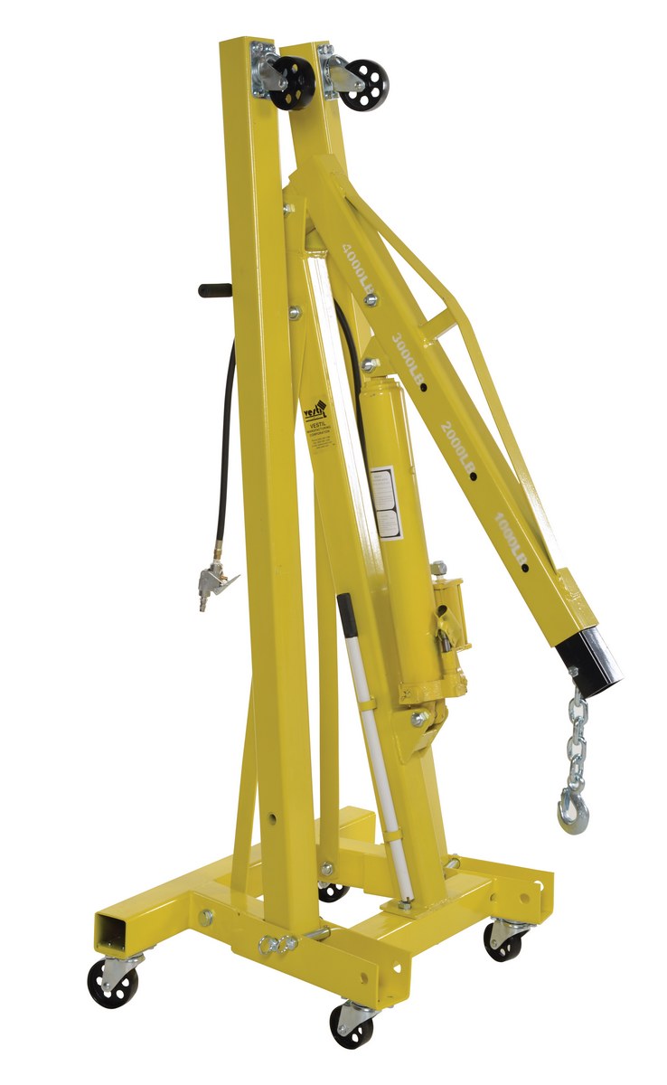 Air/Hand Pump Hydraulic Shop Crane (EHN) - Product Family Page