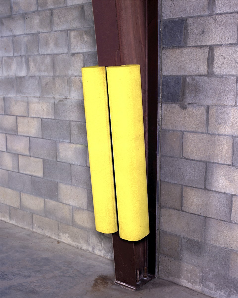 Fits 3 x 9 Beam Yellow Vestil V-PAD-I-39-Y Vinyl Column Protective Pad I-Beam 
