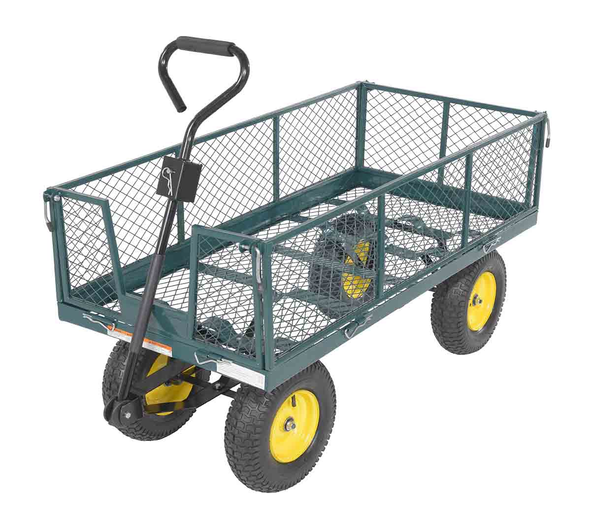 BIG WHEEL CART - Agricultural, Nursery, Farm - 350 Lb - 3.5 Cubic Ft  Capacity