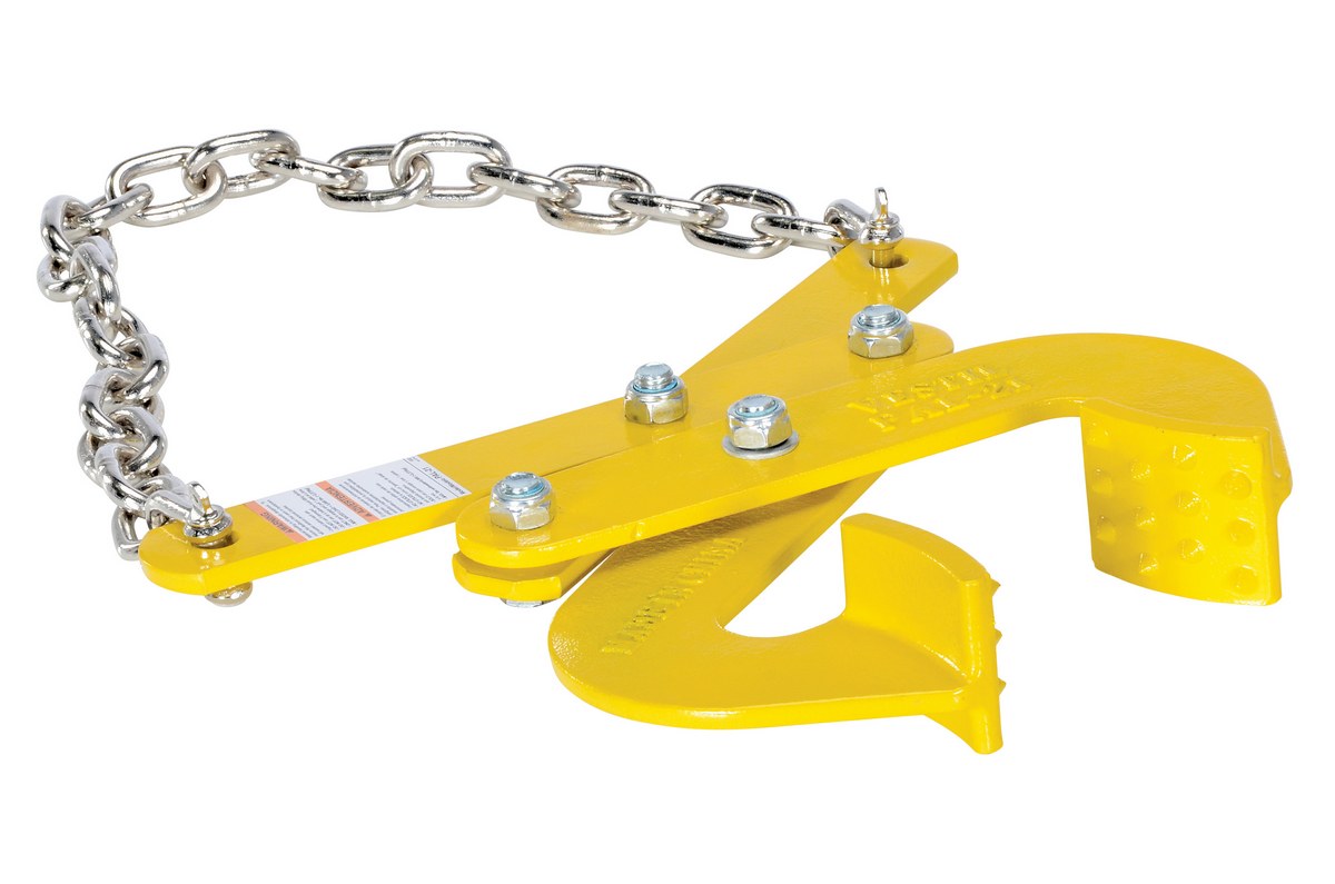 Clearance Bob'sPallet Puller Clamp in Yellow 3 ton Capacity Pallet Grabber 