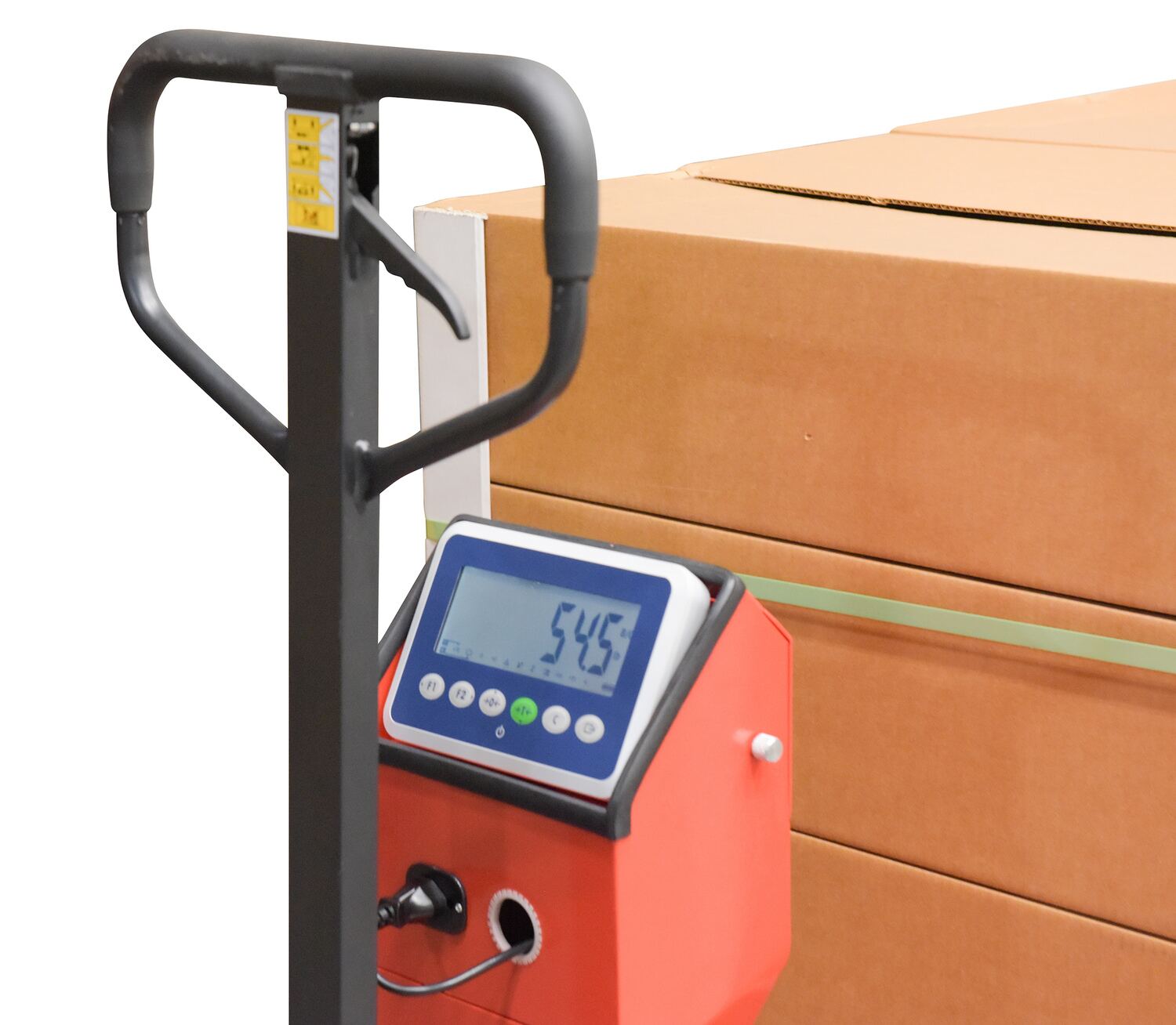 Low Profile Pallet Jack Scale Truck, 27 x 48, 5000 lb. Capacity