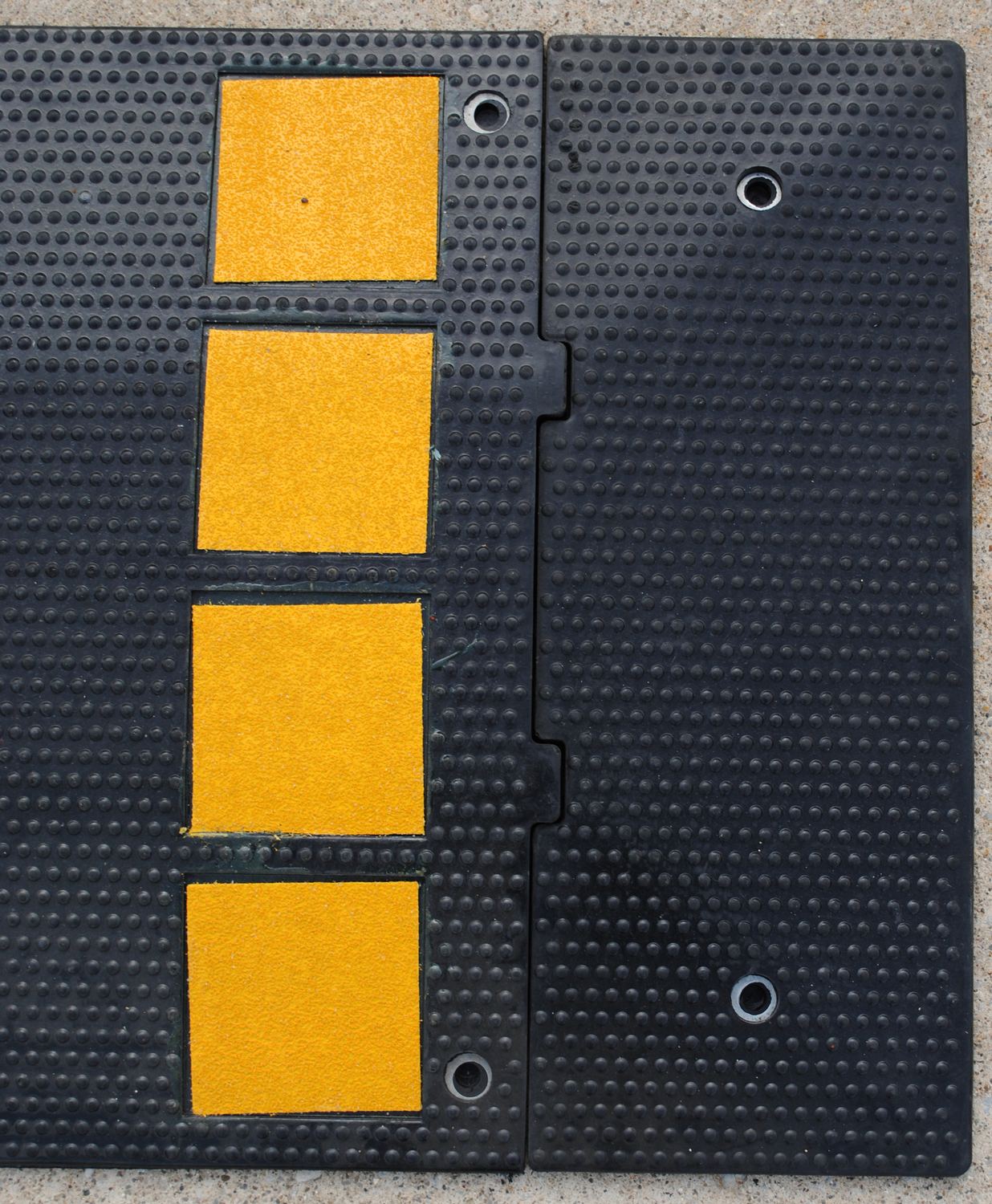 Economical Rubber Speed Hump - All Storage Systems