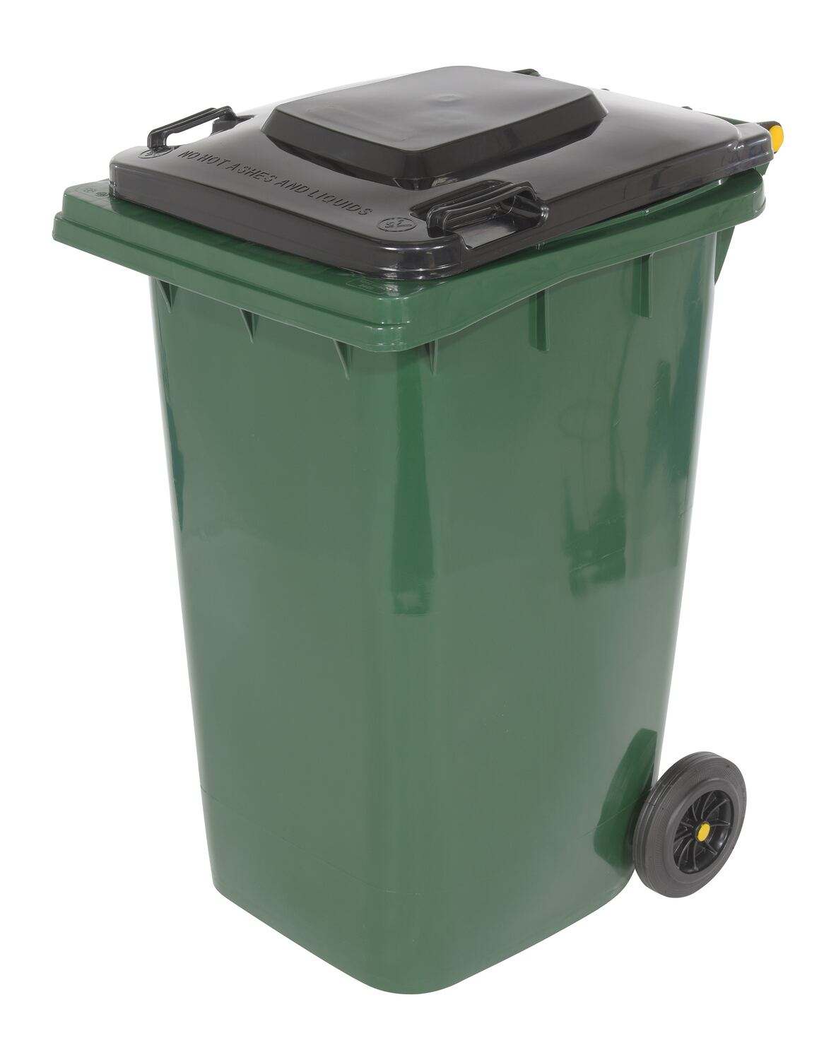 Recycle Cart, Blue, Wheeled, 64-Gal.