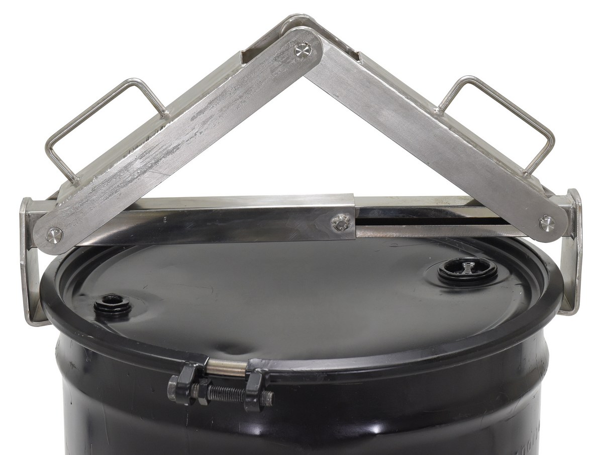 Stainless Steel Vertical Drum Lifter - Product Page