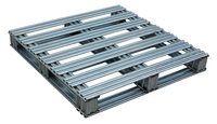 Steel Pallets with Hot-Dipped Galvanized Finish