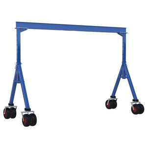 Adjustable Steel Gantry Cranes with Pneumatic Casters