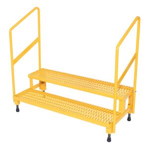 Adjustable Step Stands with Handrail