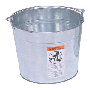 Galvanized, Stainless Steel, & Bronze Buckets