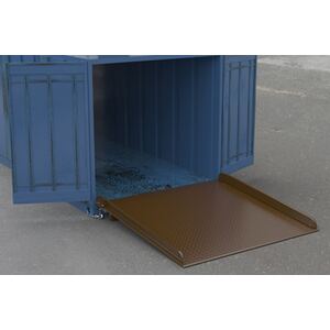 Steel Container Ramps with Side Rails