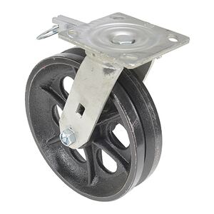 Ductile Steel V-Groove Casters