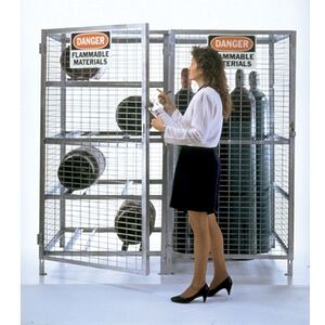 Galvanized Cylinder Storage Cabinets