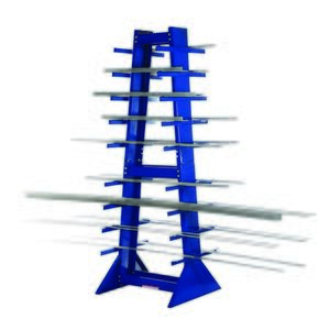 Double Sided Horizontal Bar Rack