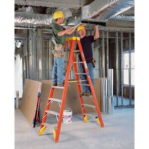 Fiberglass Twin Front Ladders