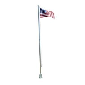 Stainless Steel Flag Poles and American Flags