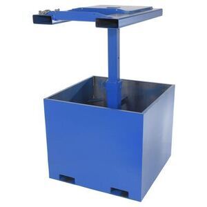 Fork Mounted Trash Bin Compactors