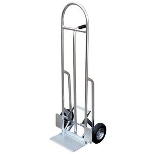 High Back Aluminum Hand Truck with Push Out