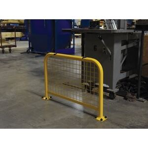 High Profile Machinery Guards with Welded Mesh