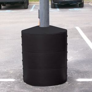Lamp on sale pole base