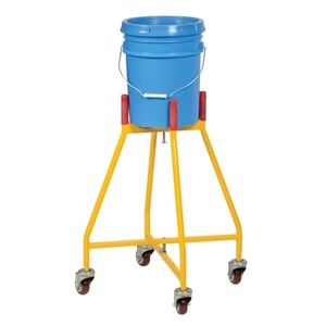 Ergonomic Elevated Bucket & Pail Dolly