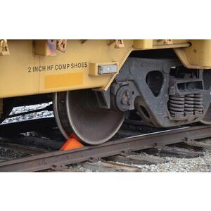 Magnetic Rail Car Wheel Chock