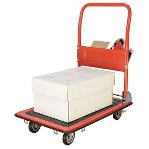 Steel Folding Handle Platform Truck