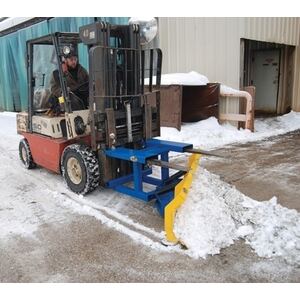 Fork Truck Snow Plow
