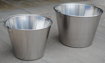 Galvanized Tin Buckets With Handles Set of 3 – U Mart