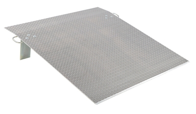 5000 lb Capacity Vestil BTA-05007830 Aluminum Truck Dockboard 78 x 30 Silver 5000 lb Capacity Vestil BTA-05007830 Aluminum Truck Dockboard 78 x 30 Silver