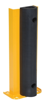 18-1/4 Height 4 Mounting Holes Base Measures 8-1/16 x 6 Vestil G6-18 Structural Steel Rack Guard Safety Yellow 