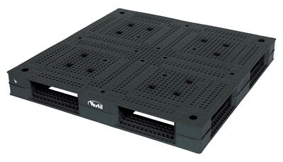 Model Number PLPG-4848-HD 48in x 48in Vestil Plastic Pallet Capacity 8,800-Lb 