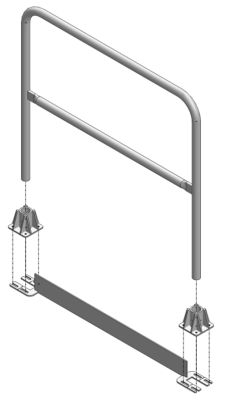central rudder